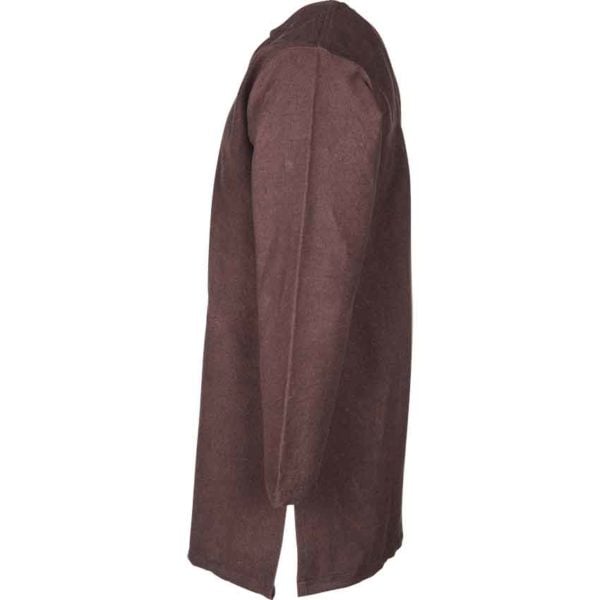 Long Sleeve Viking Tunic - Brown