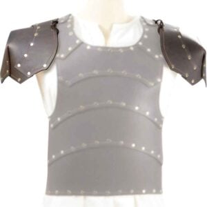 Baudouin Leather Pauldrons