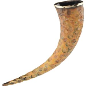 Rippled Drinking Horn