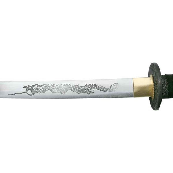 Dragon Horimono Katana