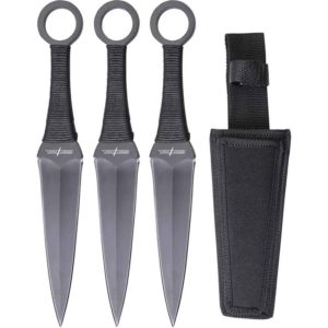 Black Throwing Kunai Set