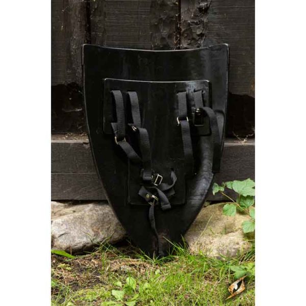 Crusader LARP Shield - Wood and Steel