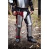 Soldiers Leg Armor - Polished Steel