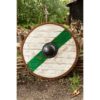 Thegn LARP Shield - Green and White