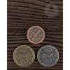 Set of 10 Copper Nordic LARP Coins