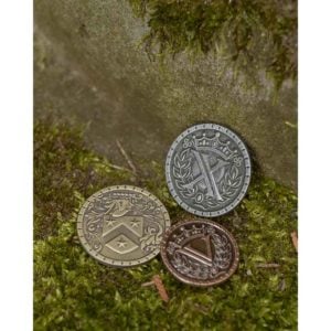Set of 10 Copper Medieval LARP Coins