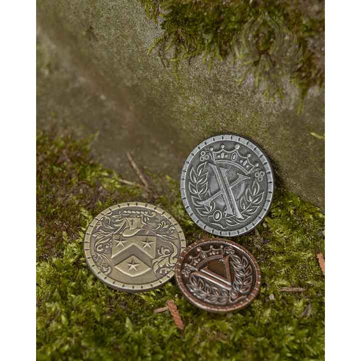 Set of 10 Copper LARP Coins - MY100687 - LARP Distribution