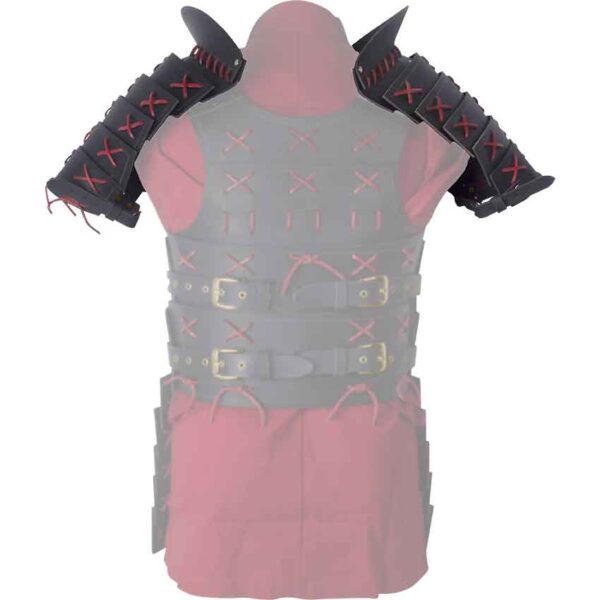 Leather Samurai Pauldrons
