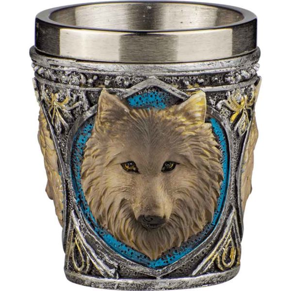 Grey Wolf Shot Glass