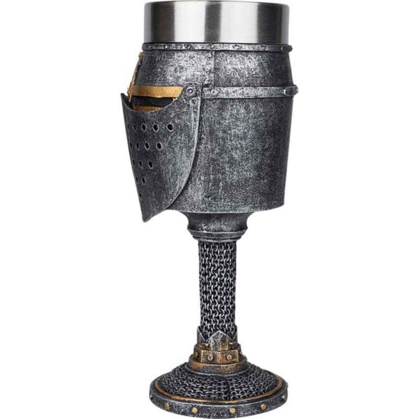 Crusader Helmet Goblet