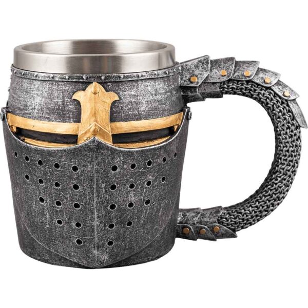Crusader Helmet Tankard
