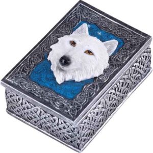 Spirit Wolf Trinket Box