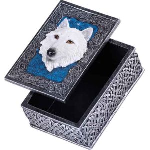 Spirit Wolf Trinket Box