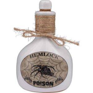Hemlock Ceramic Poison Bottle