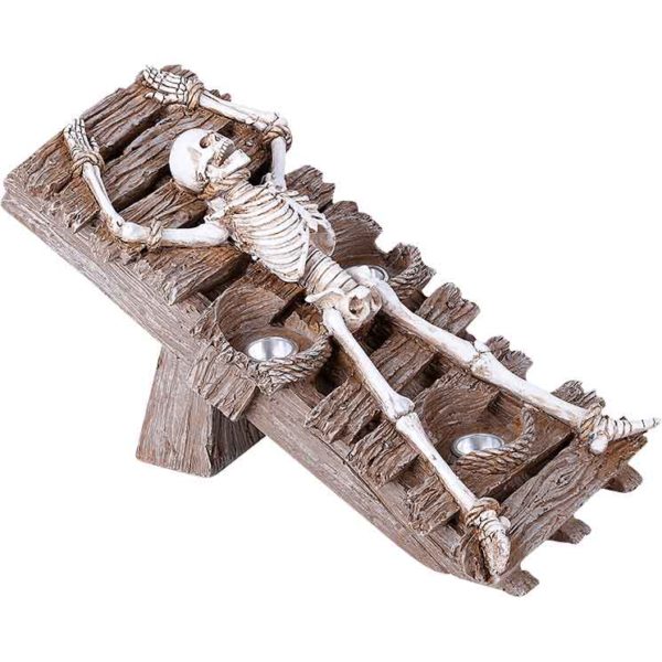 Skeleton Rack Candle Holder