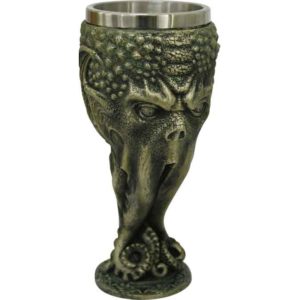 Green Cthulhu Goblet