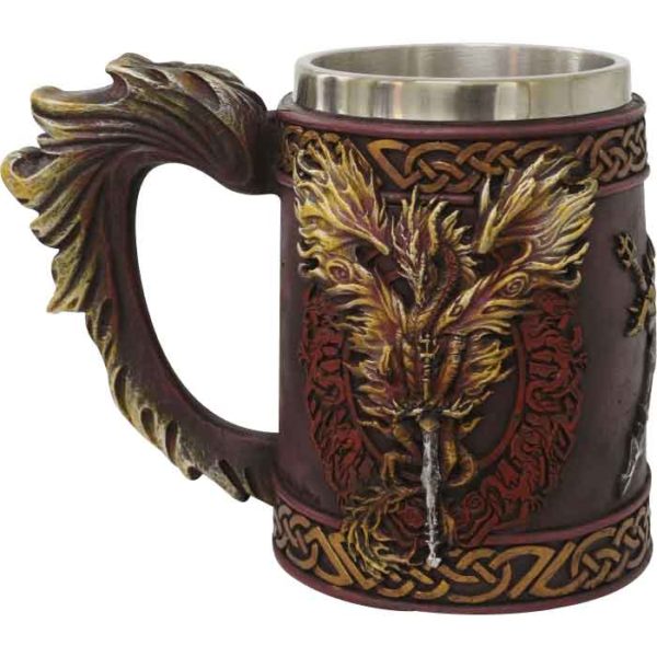 Flame Blade Dragon Tankard