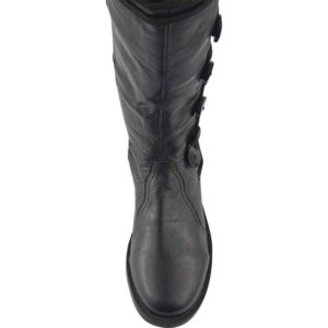 Medieval Knight Boots - Black