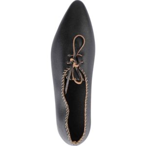 Black Medieval Peasant Shoes
