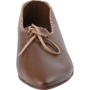 Brown Medieval Peasant Shoes