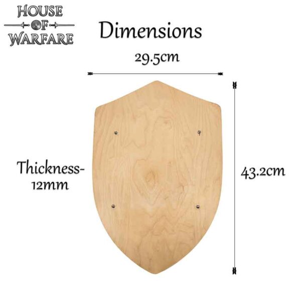 Wooden Shield - Small