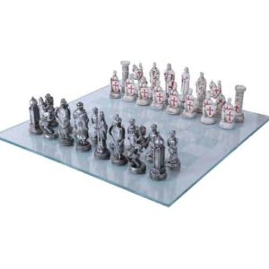 Crusader and Ottoman Chess Set