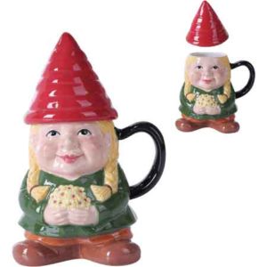 Lady Garden Gnome Mug