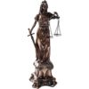 Lady Justice on a Pedestal Statue