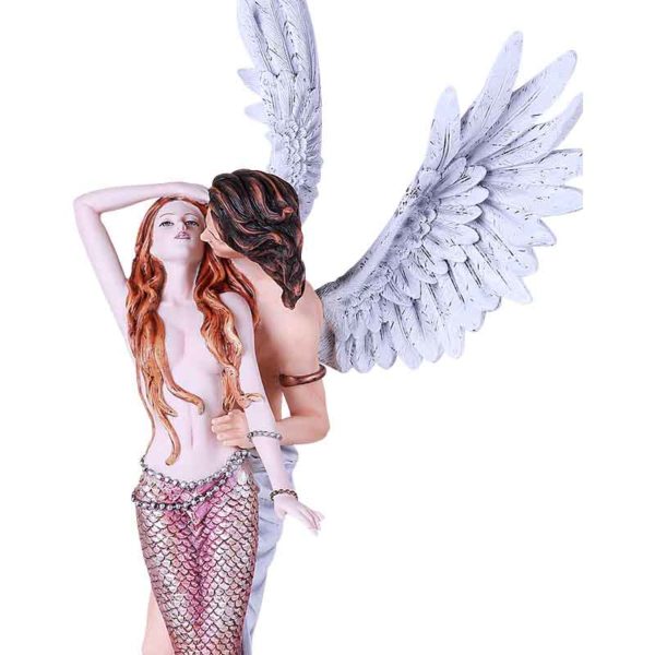 Mermaid and Angel Statue