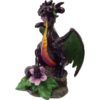 Eggplant Dragon Statue