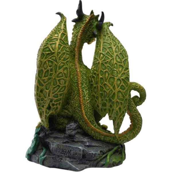 Cantaloupe Dragon Statue