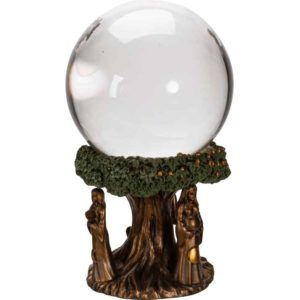 Maiden Mother Crone Gazing Ball