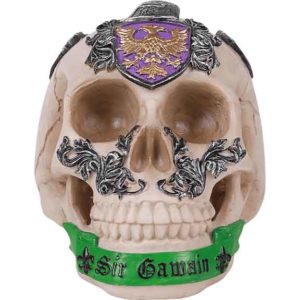 Sir Gawain Skull Statue
