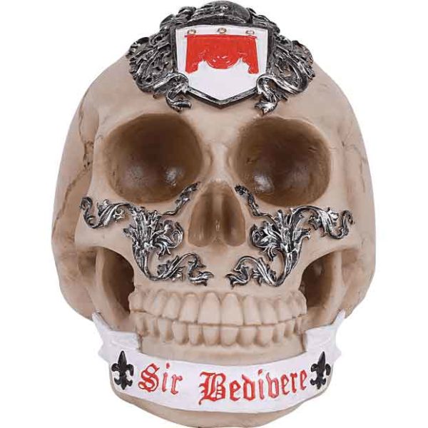 Sir Bedivere Skull Statue