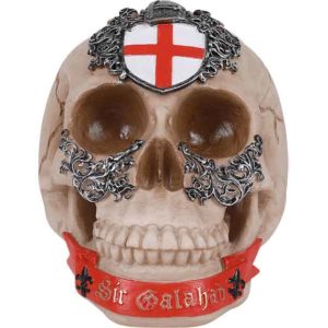 Sir Galahad Skull Statue