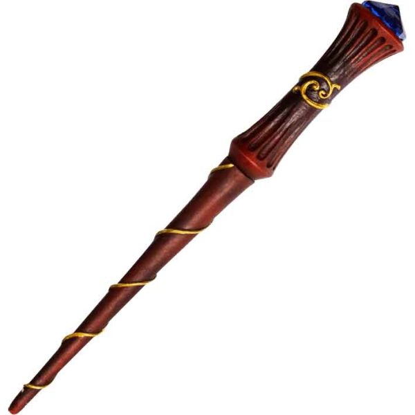 Scrolled Gem Magic Wand