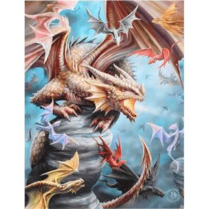 Dragon Clan Canvas Print by Anne Stokes