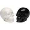 White and Black Skull Shaker Set