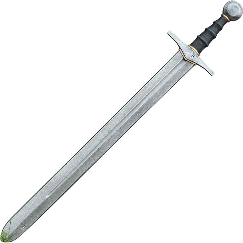 Knightly LARP Sword - Steel - 87 cm