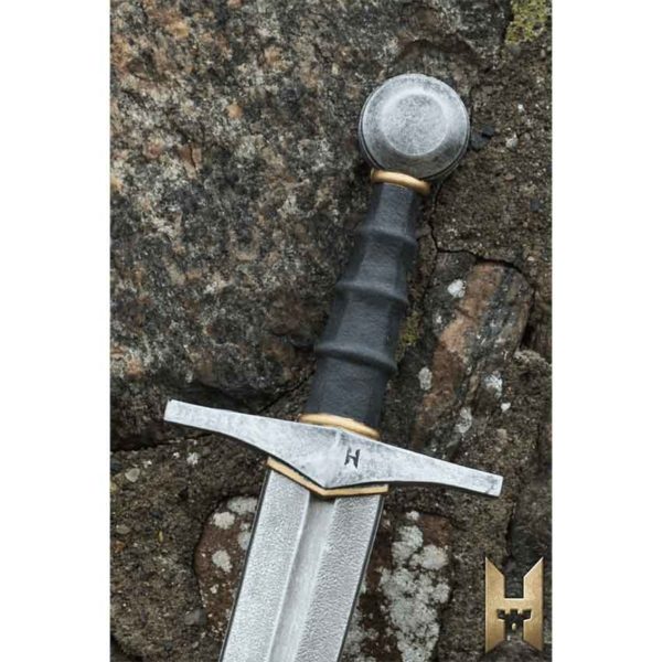 Knightly LARP Sword - Steel - 87 cm