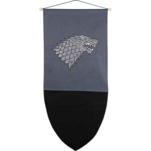 Direwolf Medieval Banner