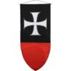 Templar Cross Medieval Banner