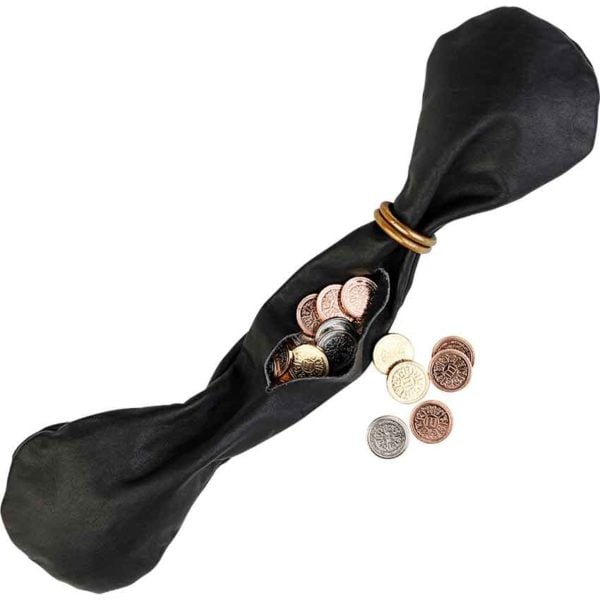 Denarius Leather Pouch
