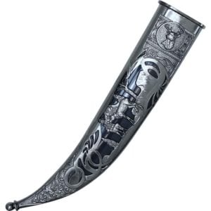Ornate Deer Handle Knife