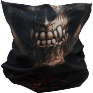 Goth Skull Face Wrap