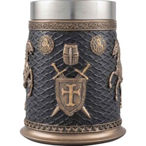 Crusader and Saladin Beer Stein