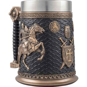 Crusader and Saladin Beer Stein