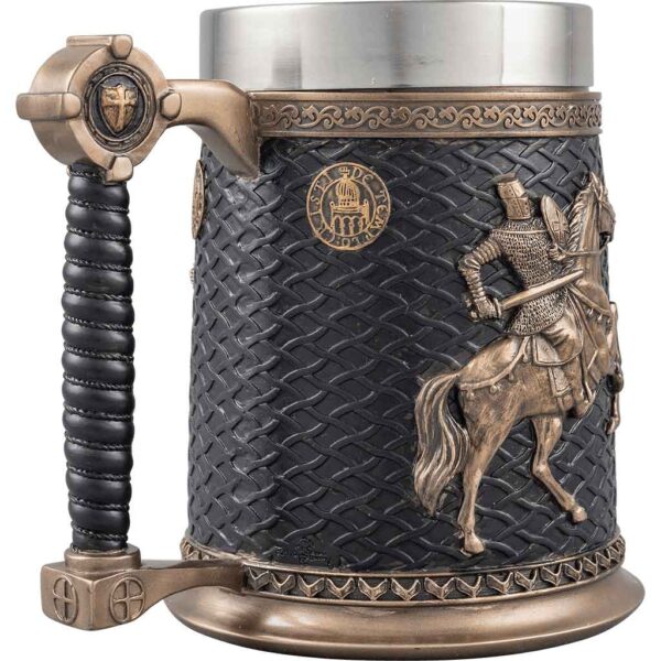 Crusader and Saladin Beer Stein