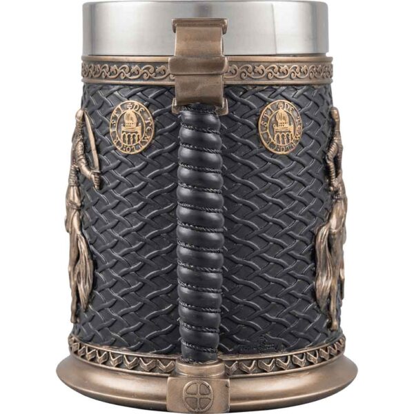 Crusader and Saladin Beer Stein