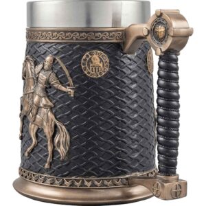 Crusader and Saladin Beer Stein